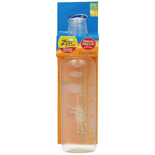 בקבוקי פלסטיק חינם [סט של 3] גודל: 8 עוז.